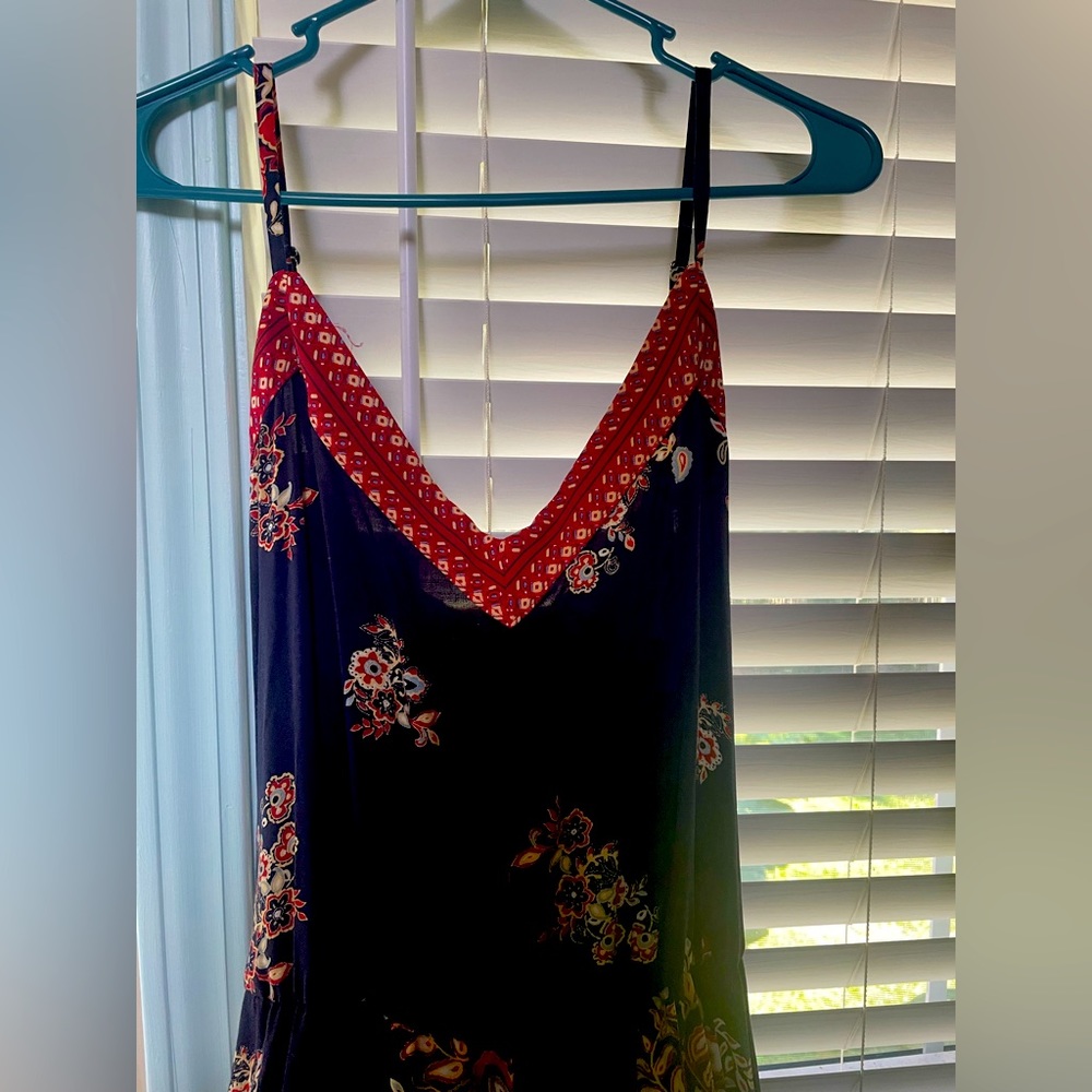 Handkerchief hem, cami top sundress